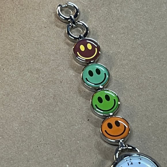 Accutime Accessories Accutime Smiley Face Emoji Womens Watch New Battery Poshmark